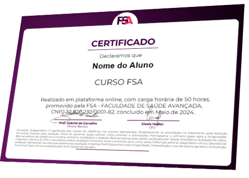 Certificado de Conclusão da FSA®