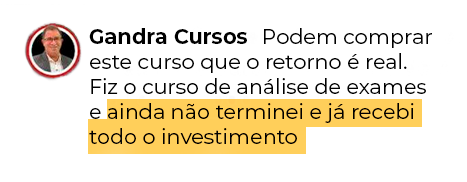 Depoimento de aluno 1